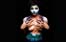 Body painting animalier